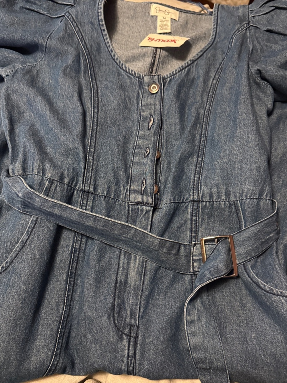 Jessica Simpson denim jumpsuit 🩷🩷🩷🩷